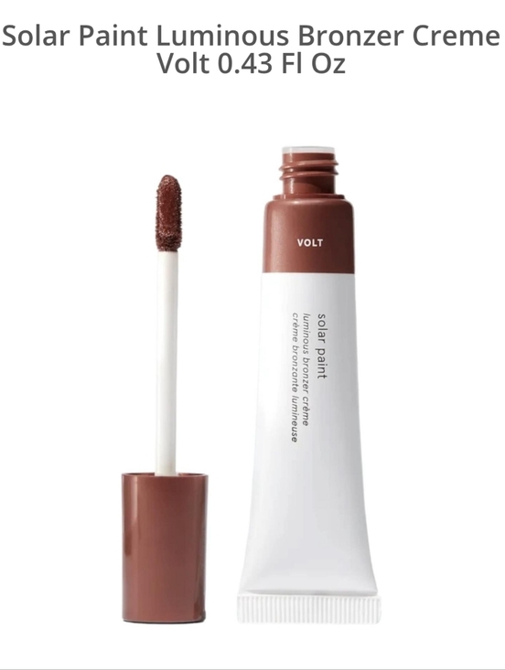 Glossier Other - NIB Glossier Solar Paint Luminous Bronzer Cream in Volt Full Size